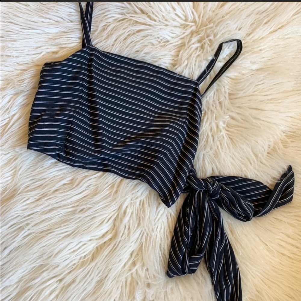 Faithfull The Brand Tie Back Crop Top